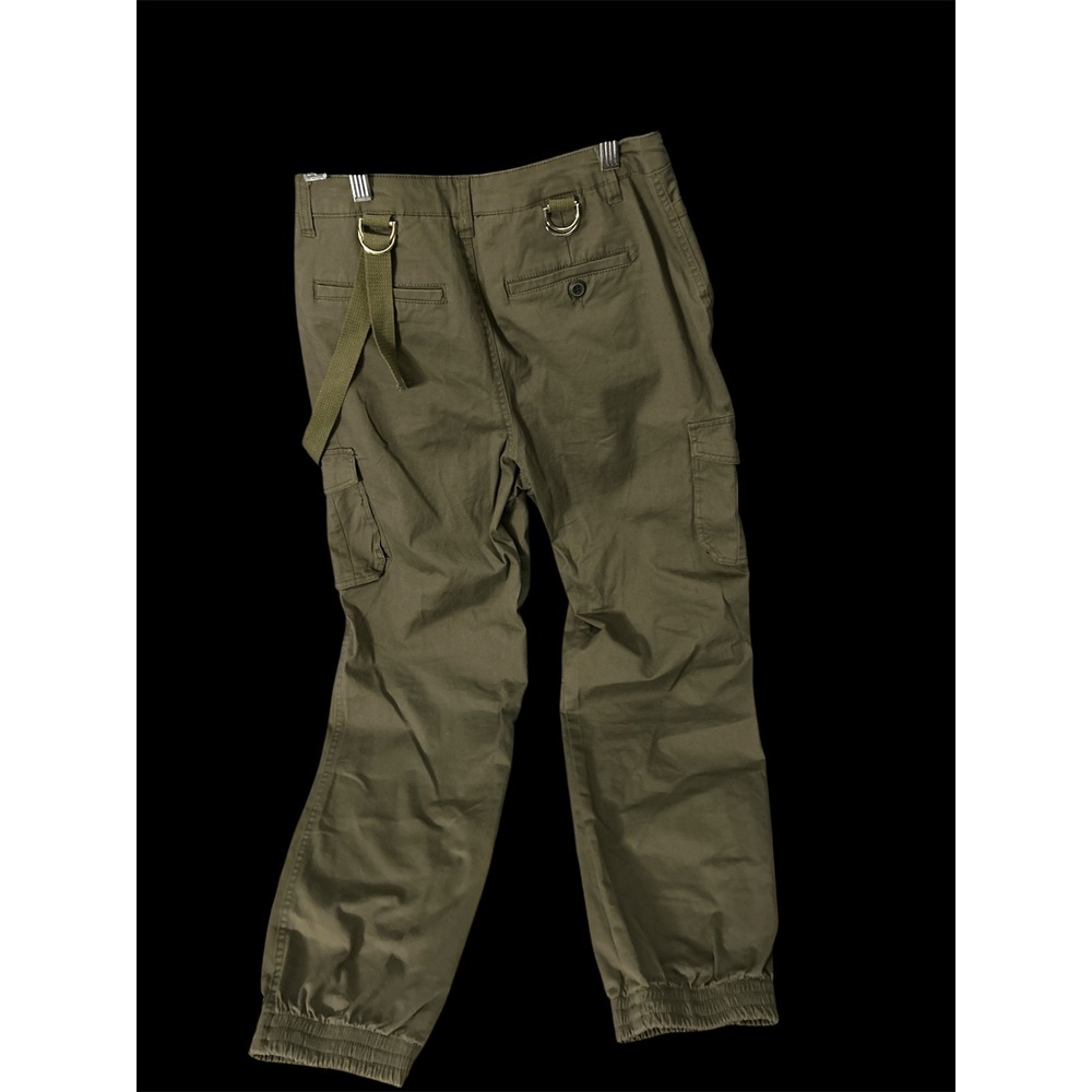 Hesperus Womens Gorpcore Green Cargo Jogger Pants D-Ring Utility HP4656 Size 7r